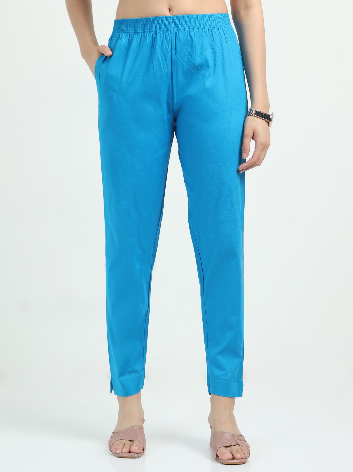 Everyday Stretch Pocket Pants - Yale Blue