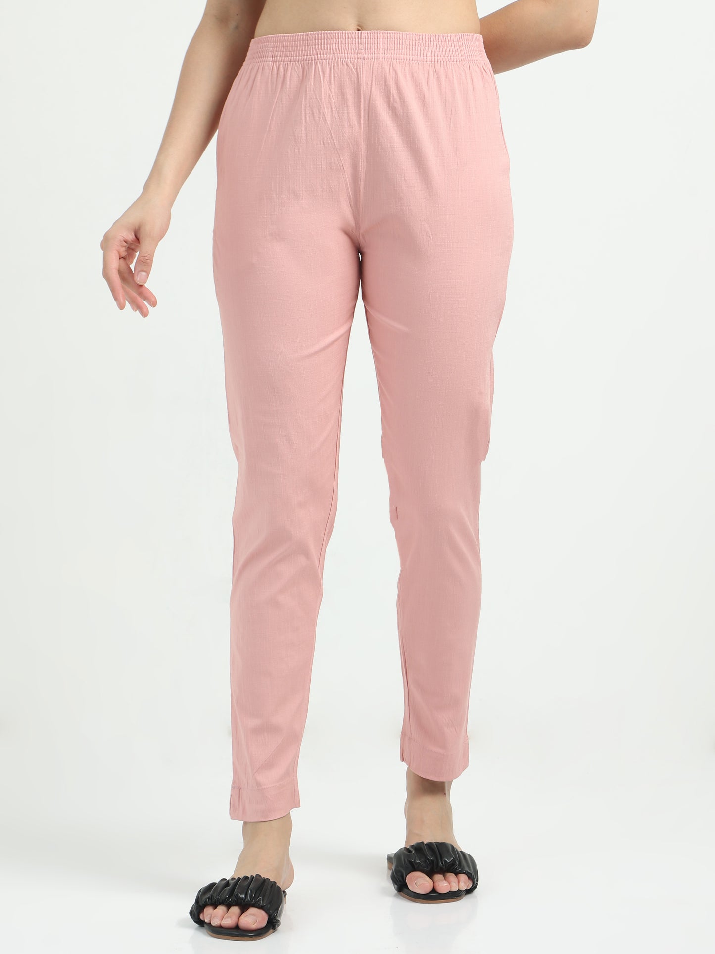 Everyday Stretch Pocket Pants - Pastel Pink