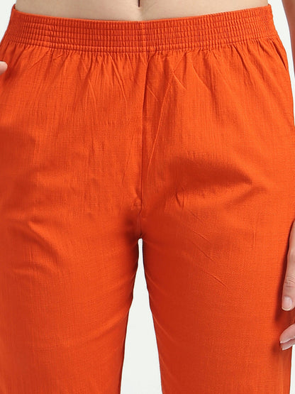 Everyday Stretch Pocket Pants - Tomato Red