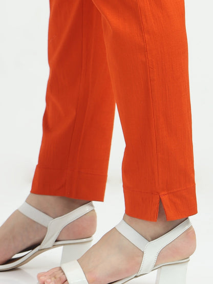 Everyday Stretch Pocket Pants - Tomato Red