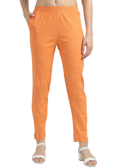 Everyday Stretch Pocket Pants - Pearl orange