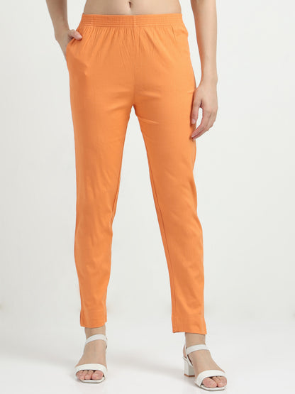 Everyday Stretch Pocket Pants - Pearl orange