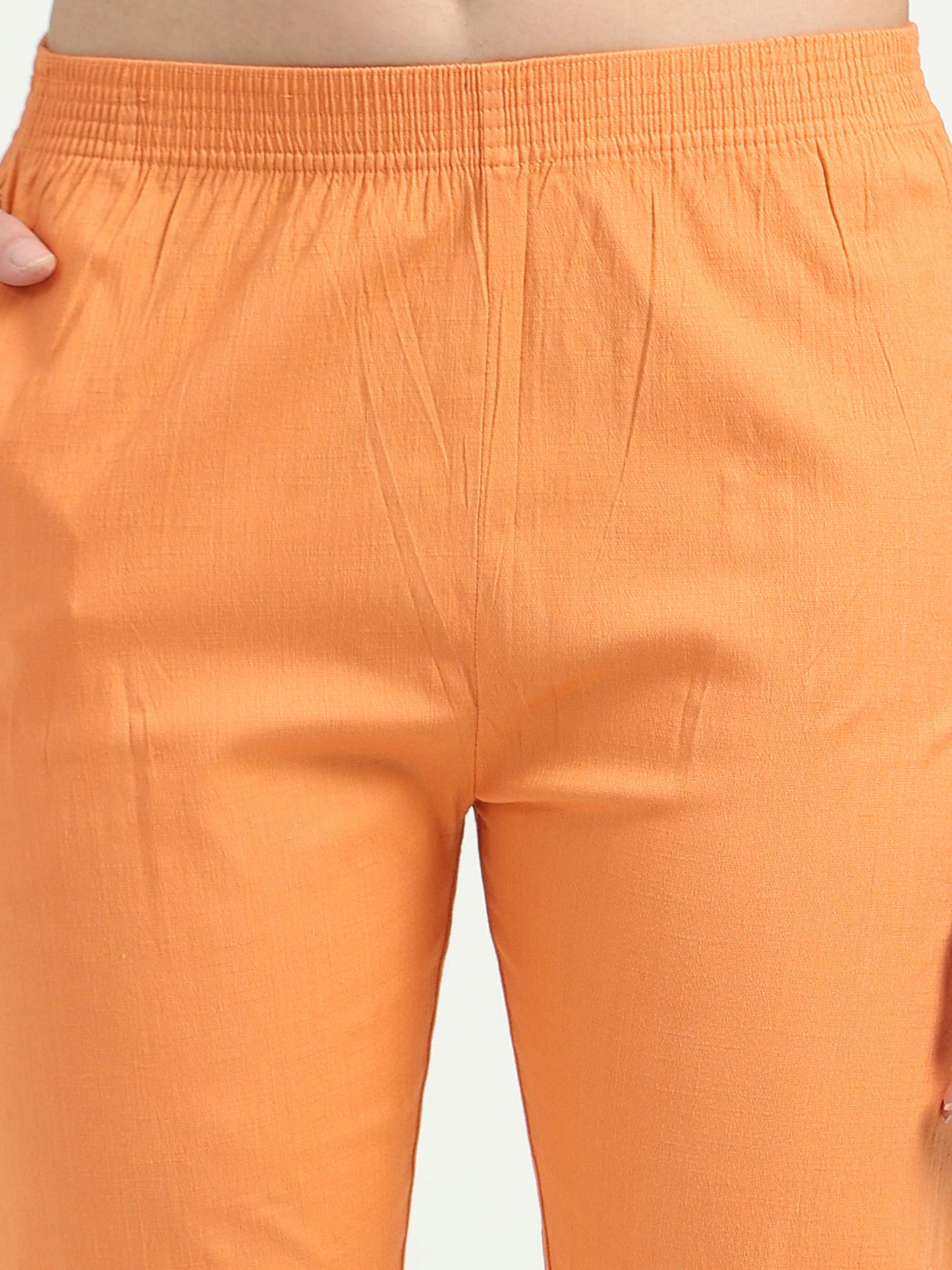 Everyday Stretch Pocket Pants - Pearl orange