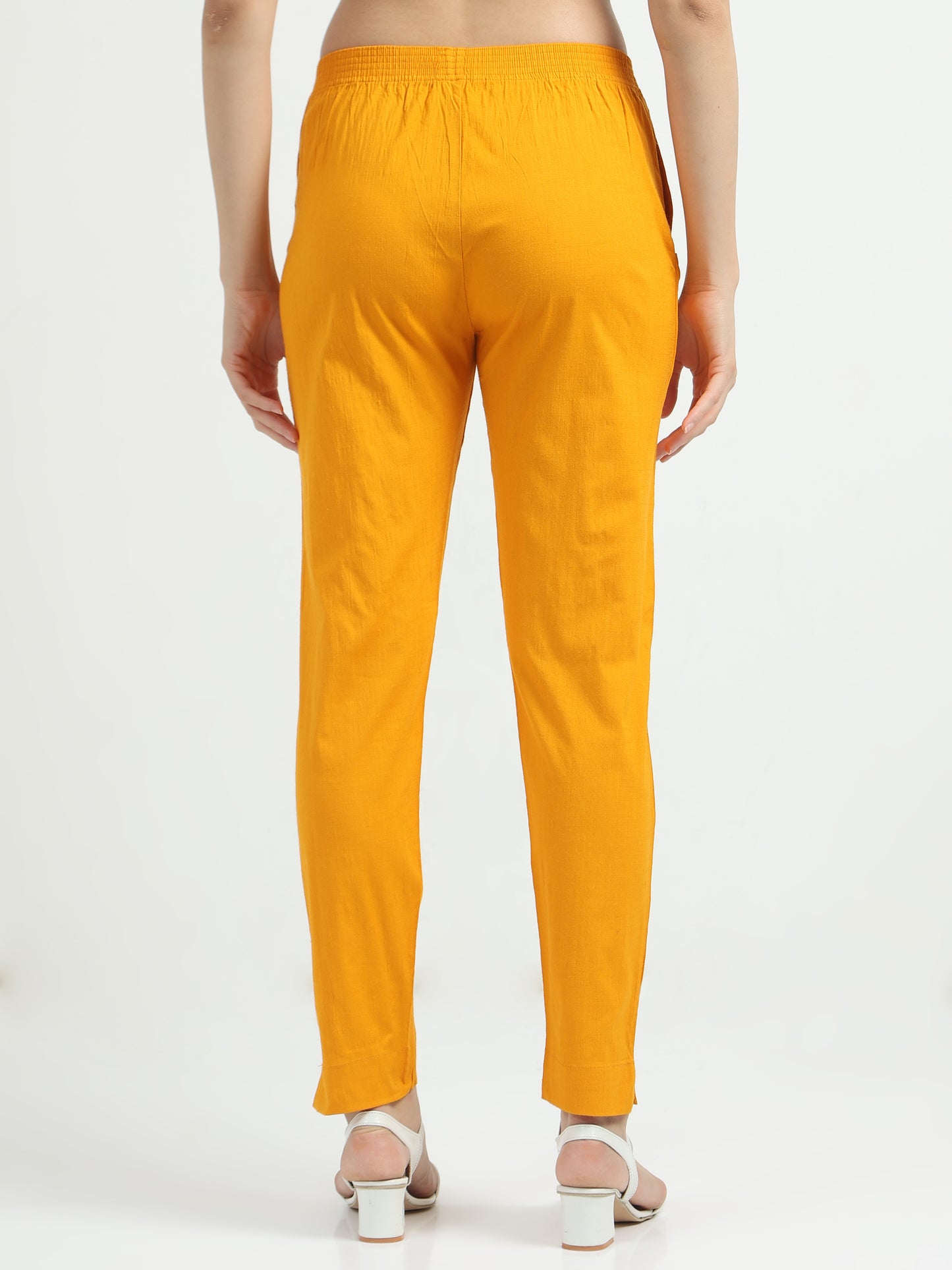 Everyday Stretch Pocket Pants - Ochre Brown