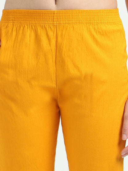 Everyday Stretch Pocket Pants - Ochre Brown