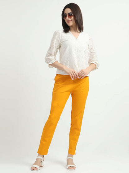 Everyday Stretch Pocket Pants - Ochre Brown