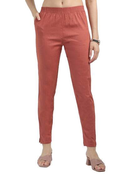 Everyday Stretch Pocket Pants - Pearl copper