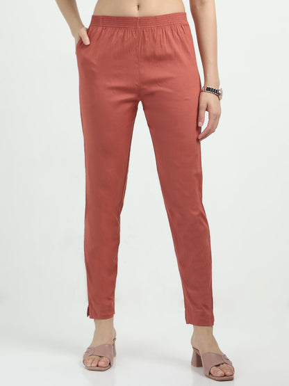 Everyday Stretch Pocket Pants - Pearl copper