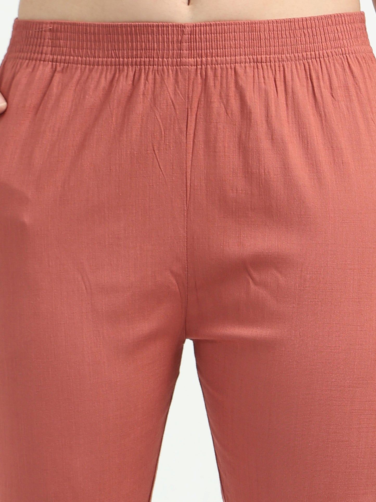 Everyday Stretch Pocket Pants - Pearl copper