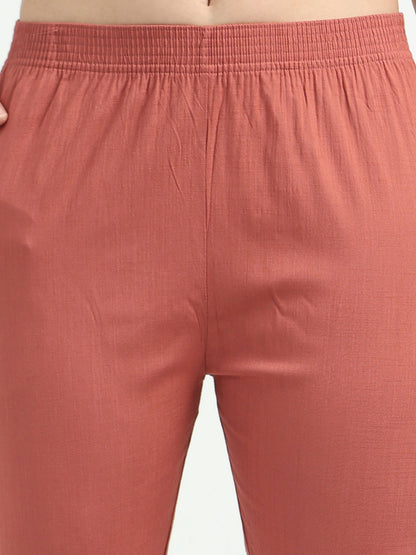 Everyday Stretch Pocket Pants - Pearl copper