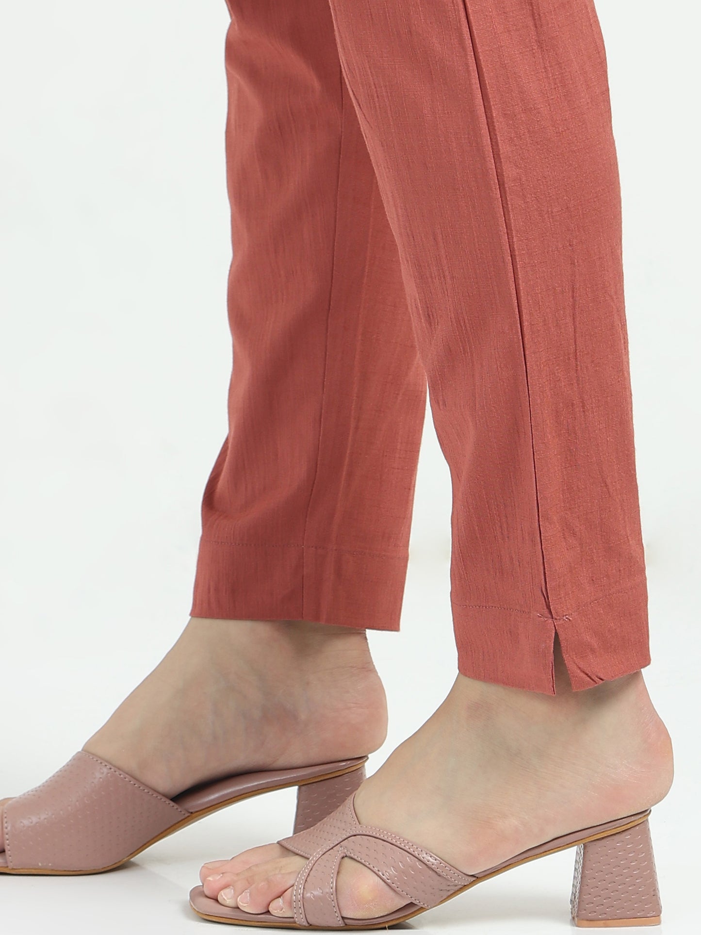 Everyday Stretch Pocket Pants - Pearl copper