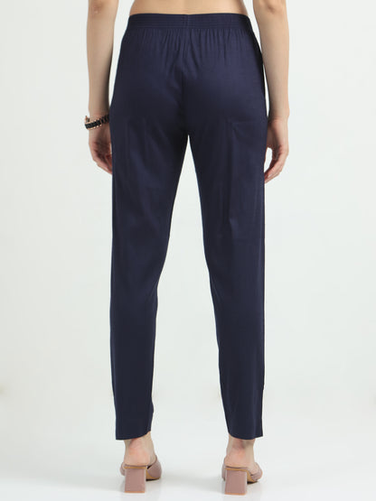 Everyday Stretch Pocket Pants - Navi
