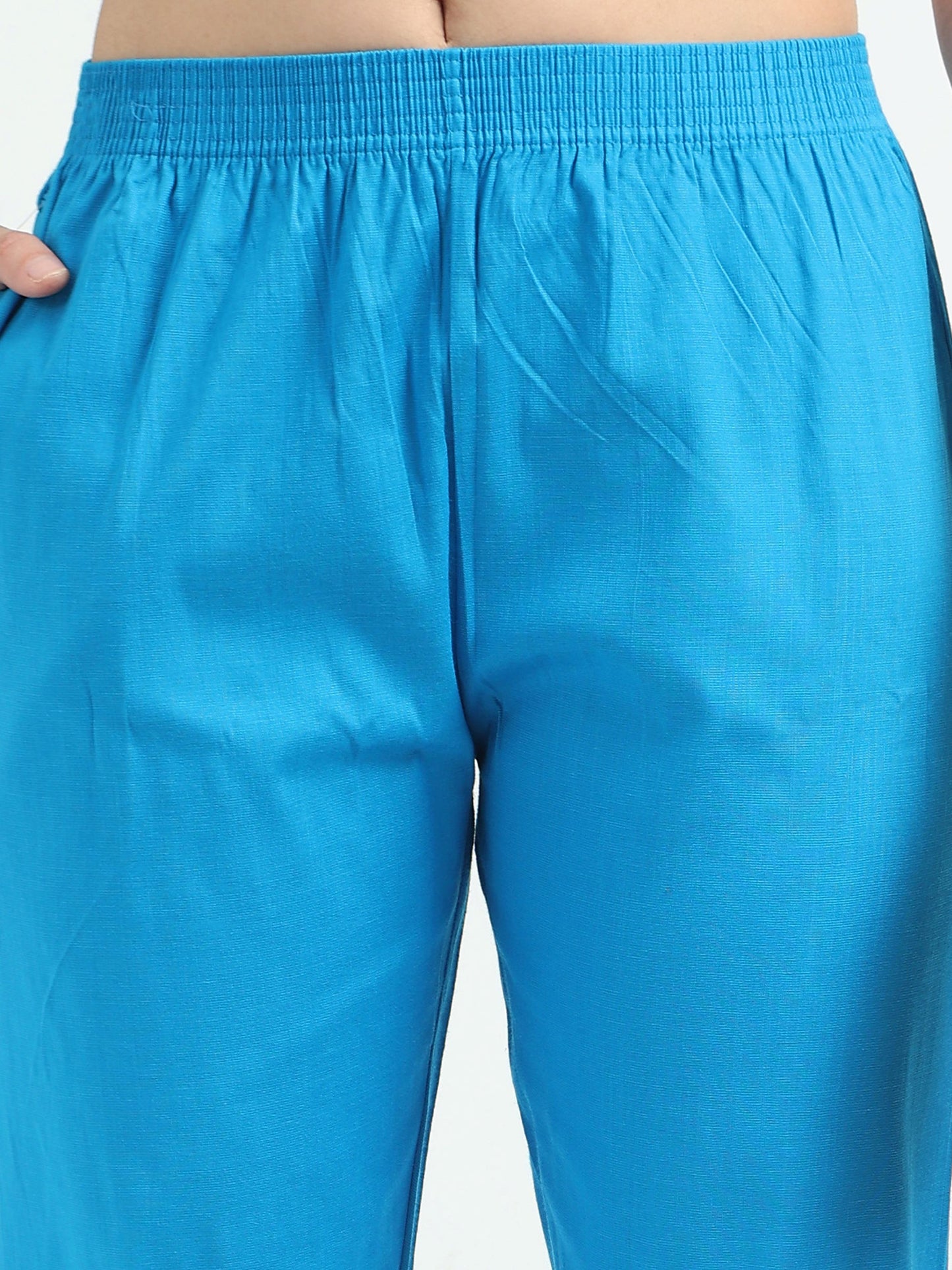 Everyday Stretch Pocket Pants - Yale Blue