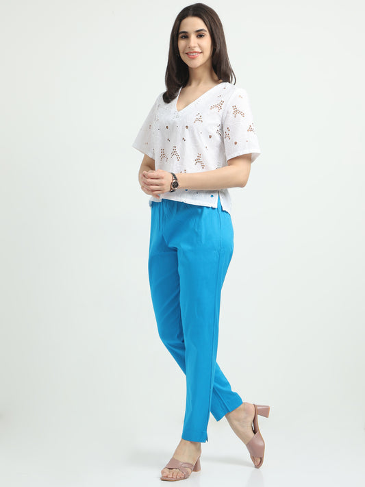 Everyday Stretch Pocket Pants - Yale Blue