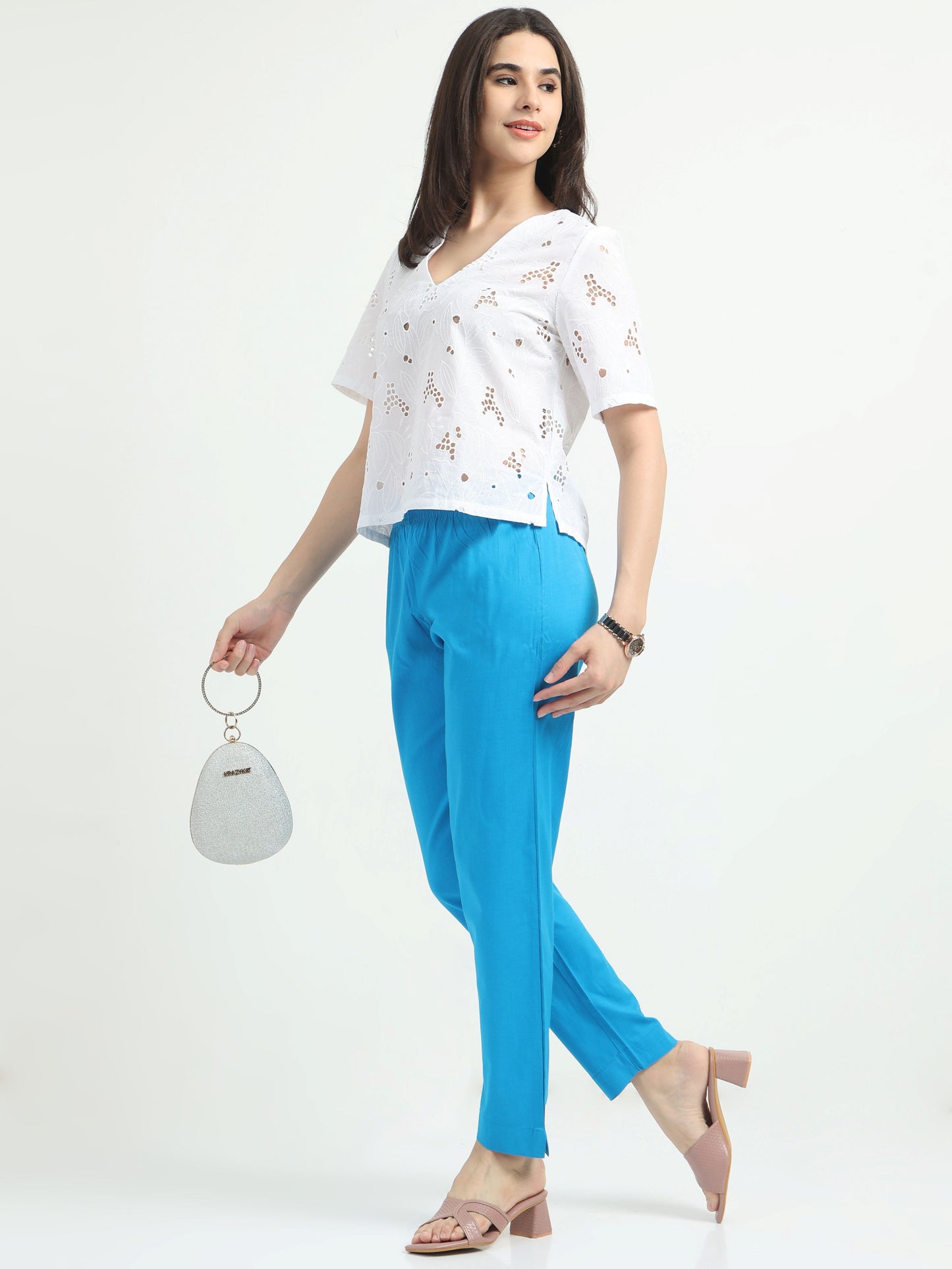 Everyday Stretch Pocket Pants - Yale Blue