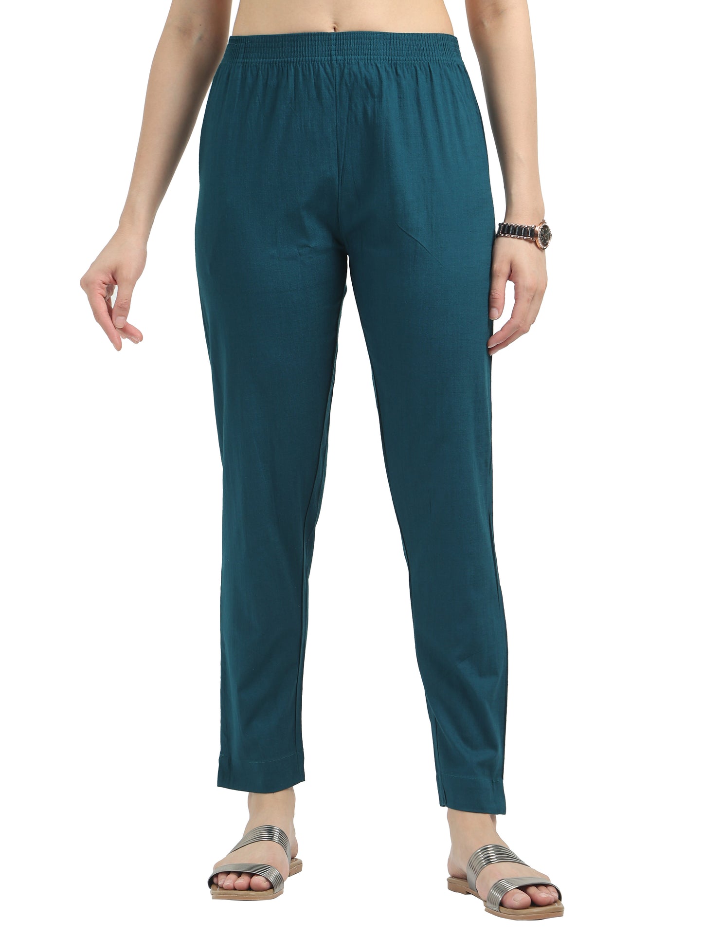 Everyday Stretch Pocket Pants - Capri Blue