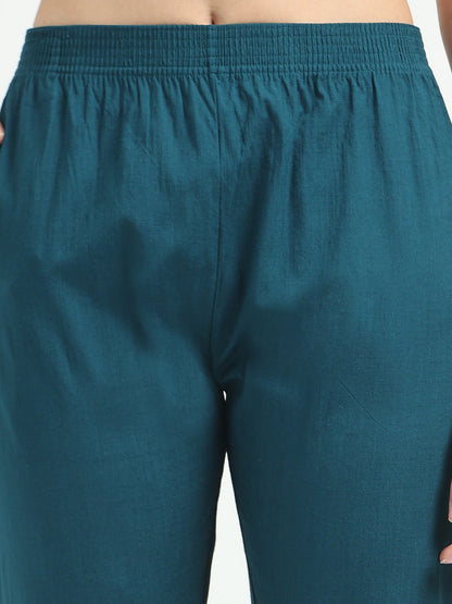 Everyday Stretch Pocket Pants - Capri Blue