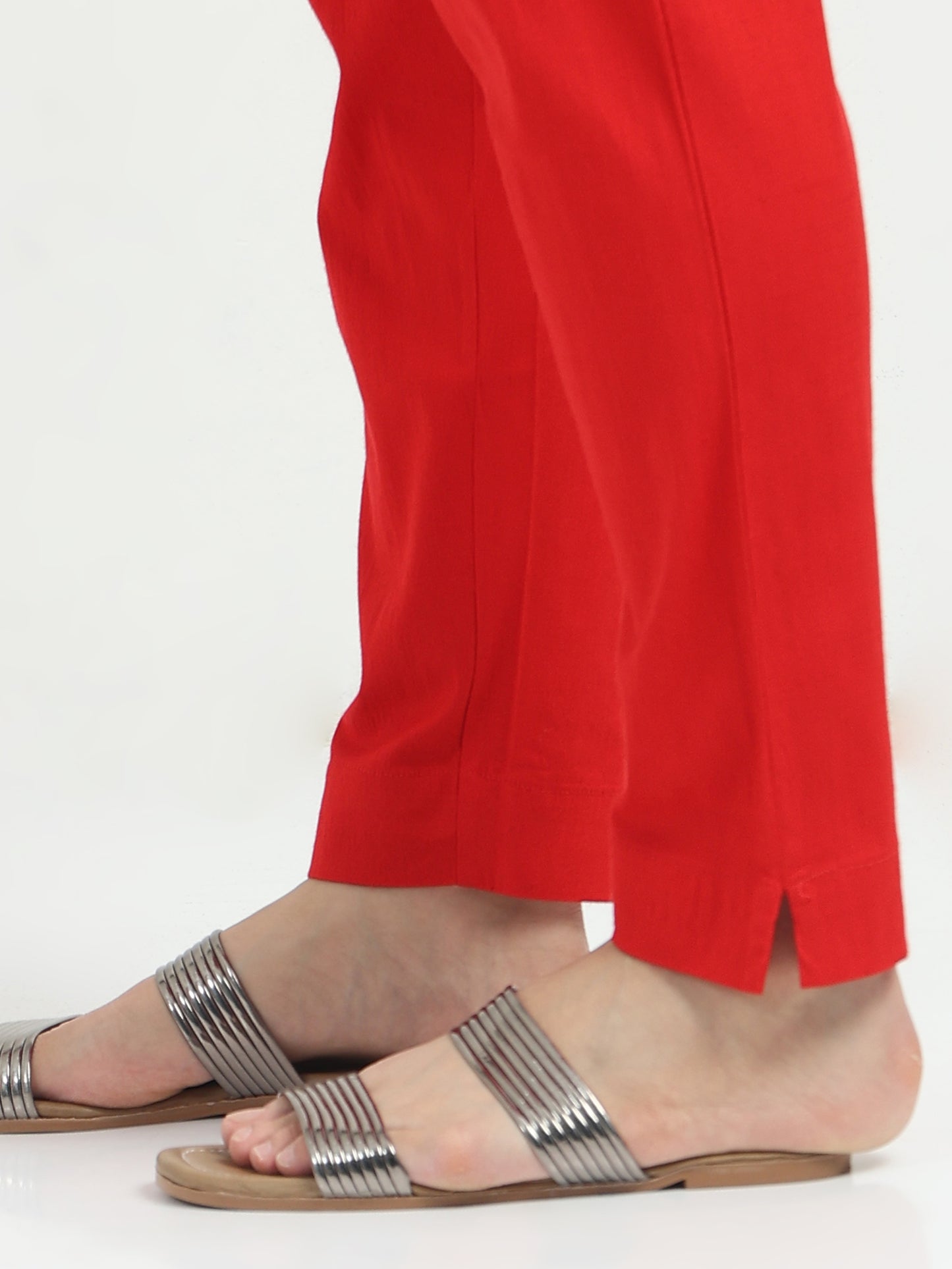 Everyday Stretch Pocket Pants - Red