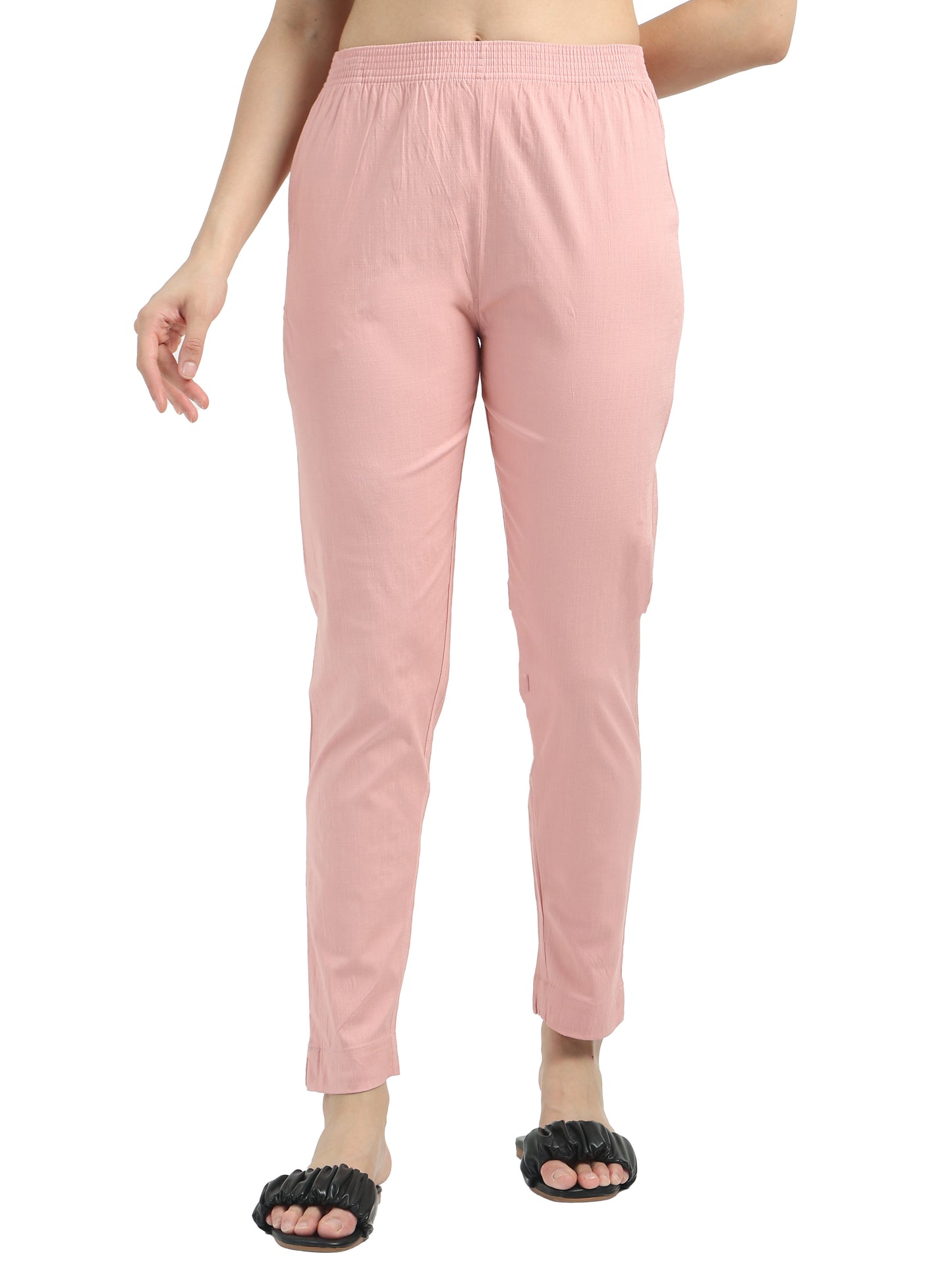 Everyday Stretch Pocket Pants - Pastel Pink