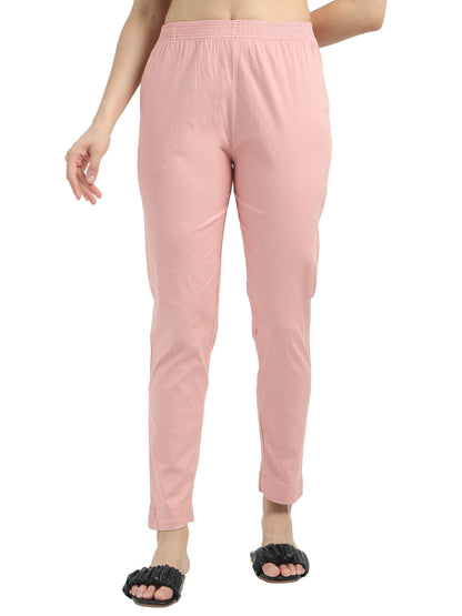 Everyday Stretch Pocket Pants - Pastel Pink