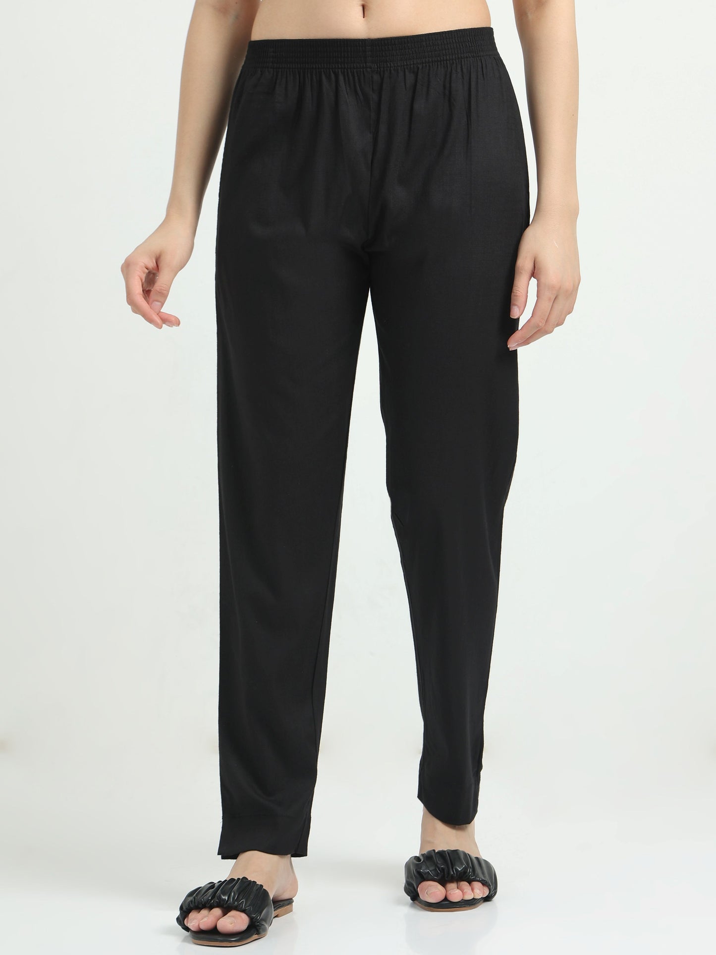 Everyday Stretch Pocket Pants - Black