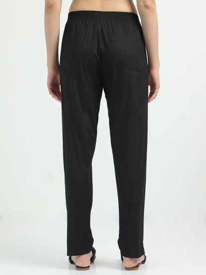 Everyday Stretch Pocket Pants - Black