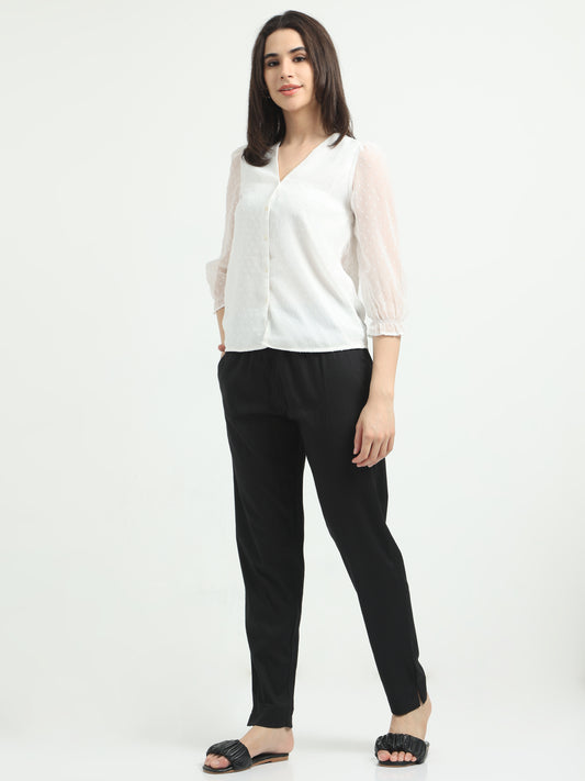 Everyday Stretch Pocket Pants - Black