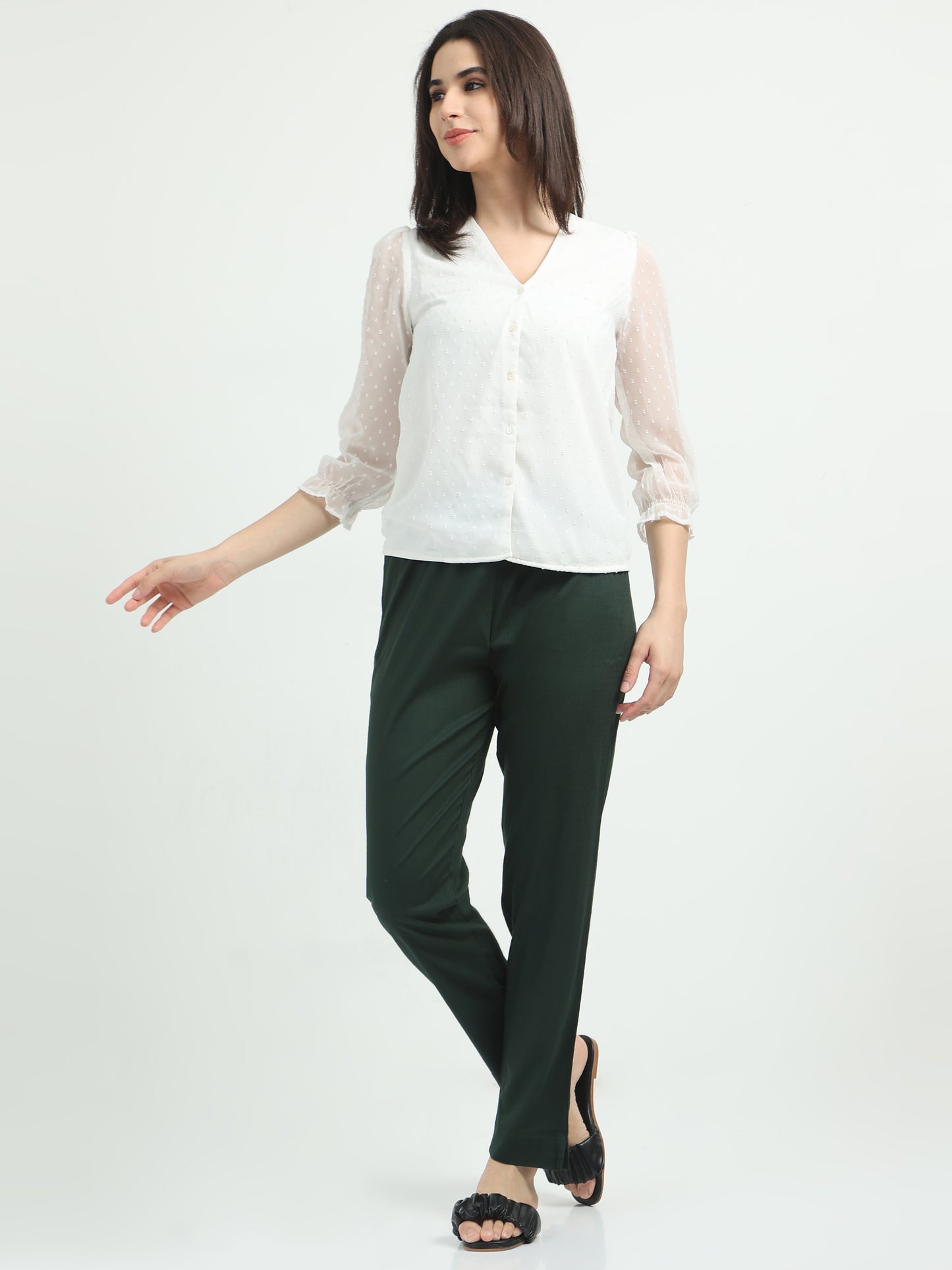 Everyday Stretch Pocket Pants - Moss Green
