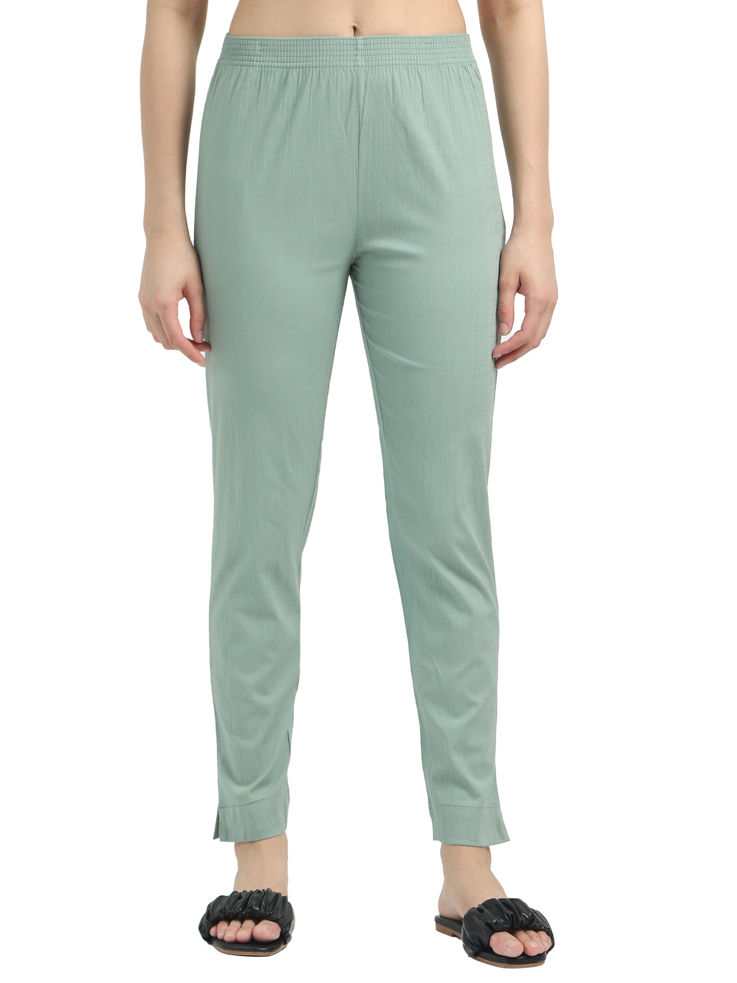 Everyday Stretch Pocket Pants - Seafoam Green