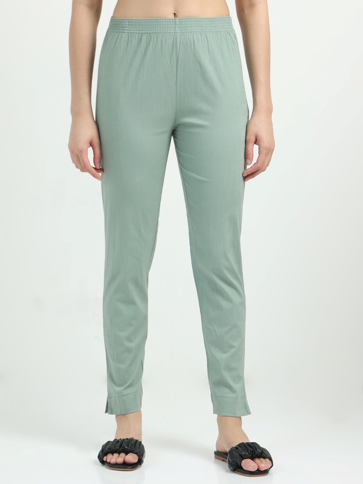 Everyday Stretch Pocket Pants - Seafoam Green
