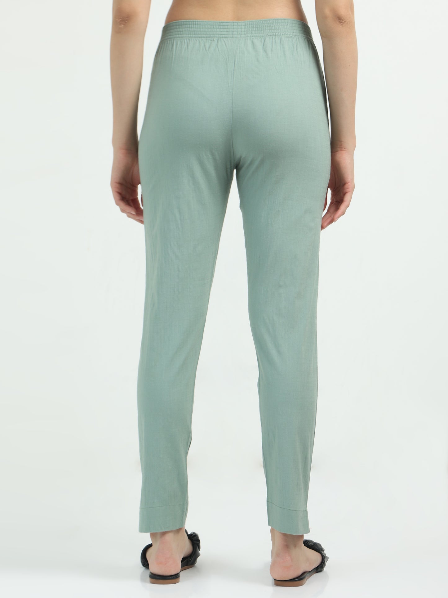 Everyday Stretch Pocket Pants - Seafoam Green