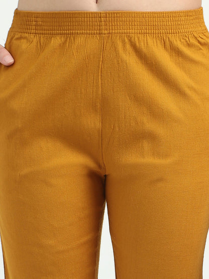 Everyday Stretch Pocket Pants - Honey Yellow