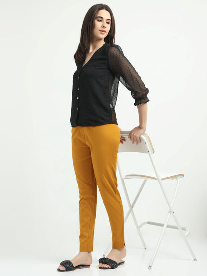Everyday Stretch Pocket Pants - Honey Yellow