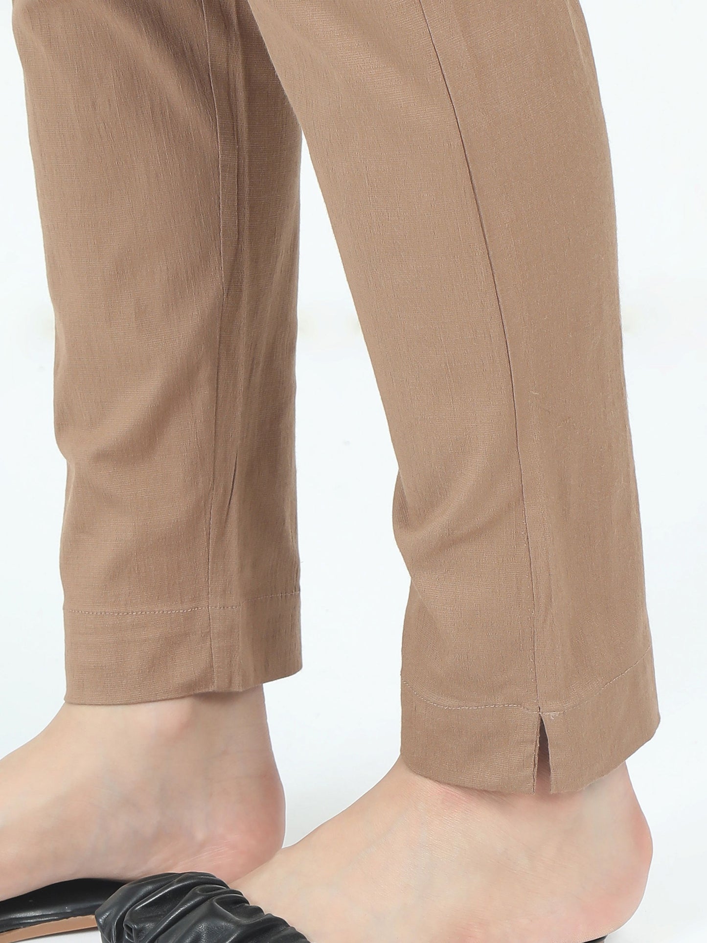Everyday Stretch Pocket Pants - Pale Brown