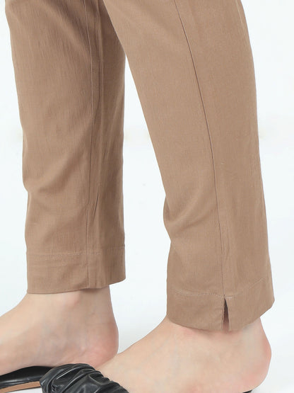 Everyday Stretch Pocket Pants - Pale Brown