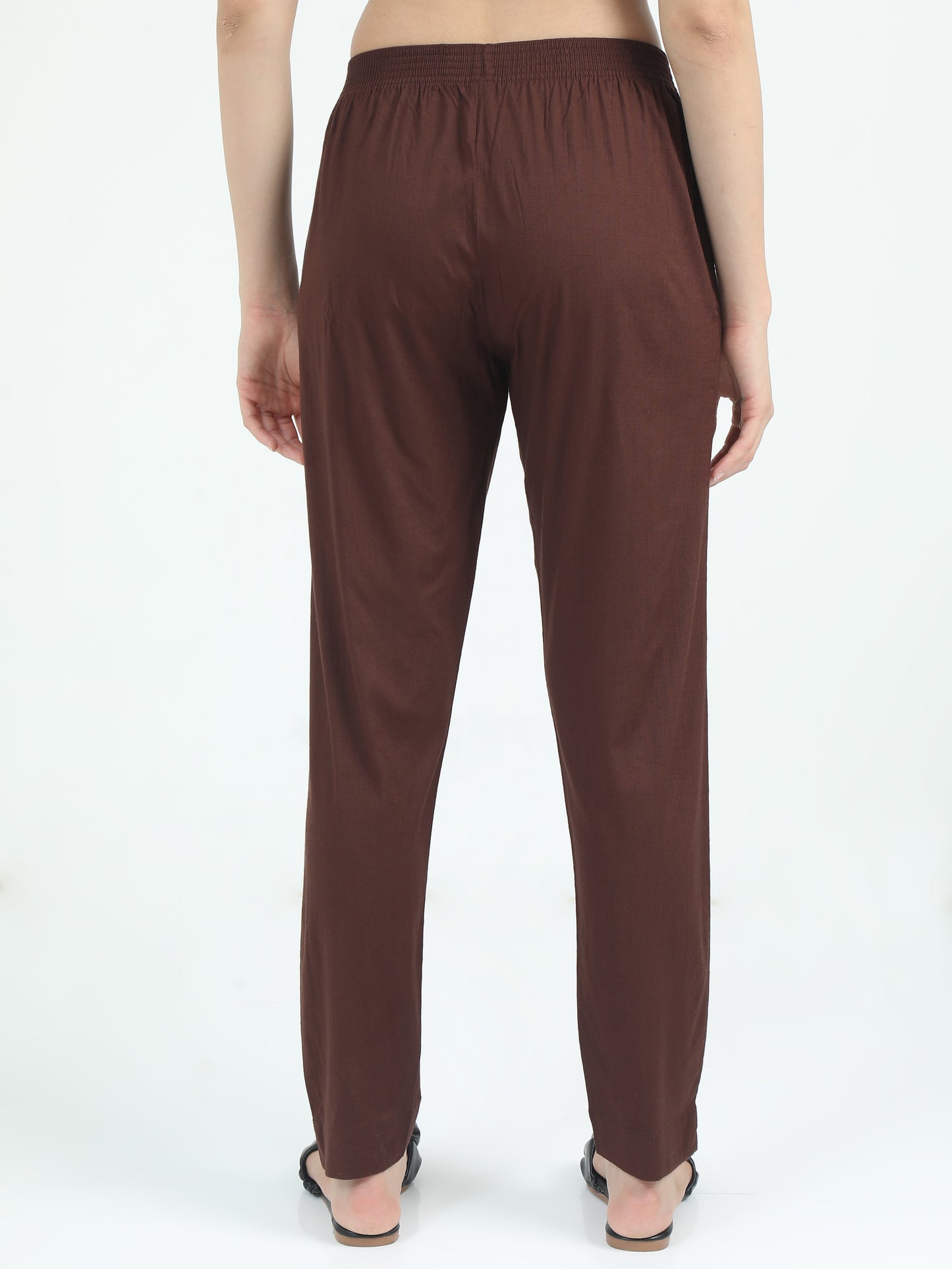 Everyday Stretch Pocket Pants - Chocolate Brown
