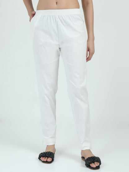 Everyday Stretch Pocket Pants - Off White