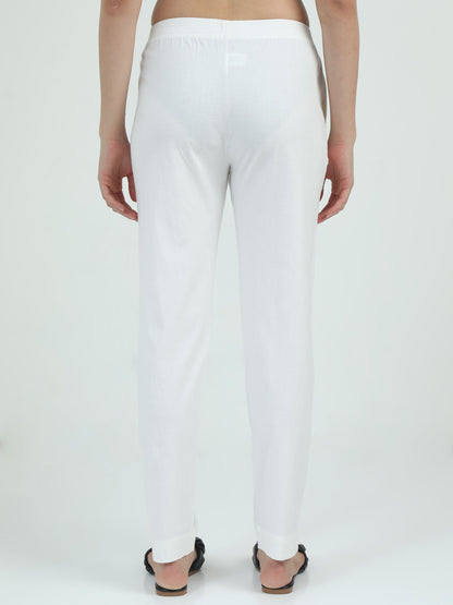 Everyday Stretch Pocket Pants - Off White