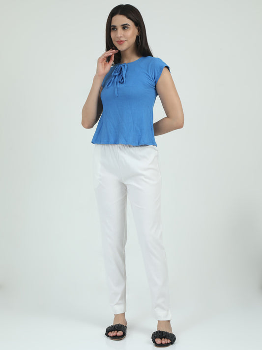 Everyday Stretch Pocket Pants - Off White