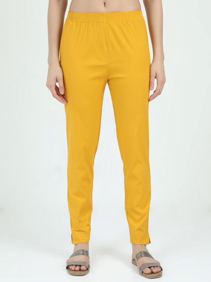 Everyday Stretch Pocket Pants - Mustard