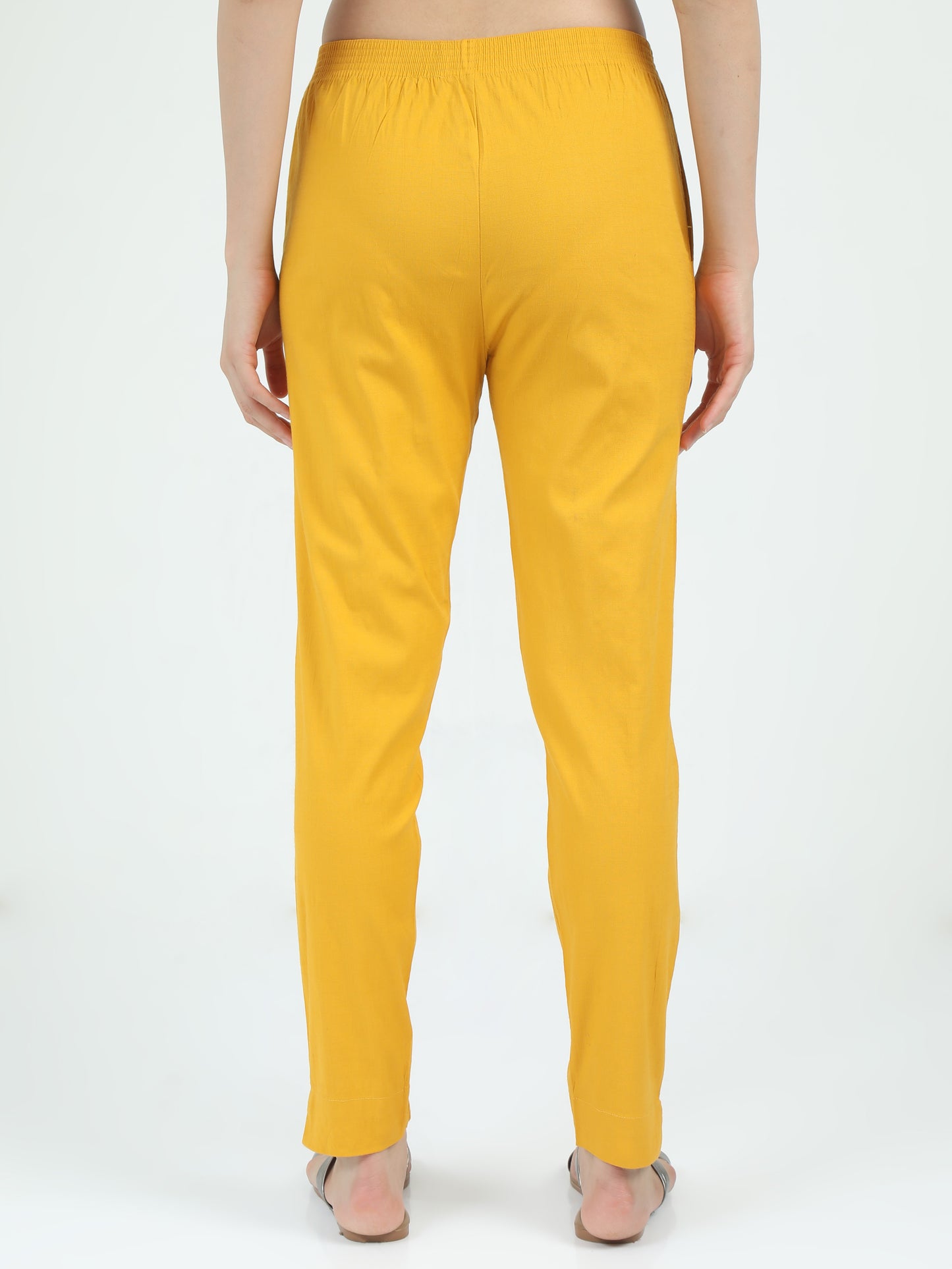Everyday Stretch Pocket Pants - Mustard