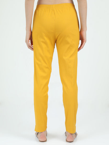 Everyday Stretch Pocket Pants - Mustard