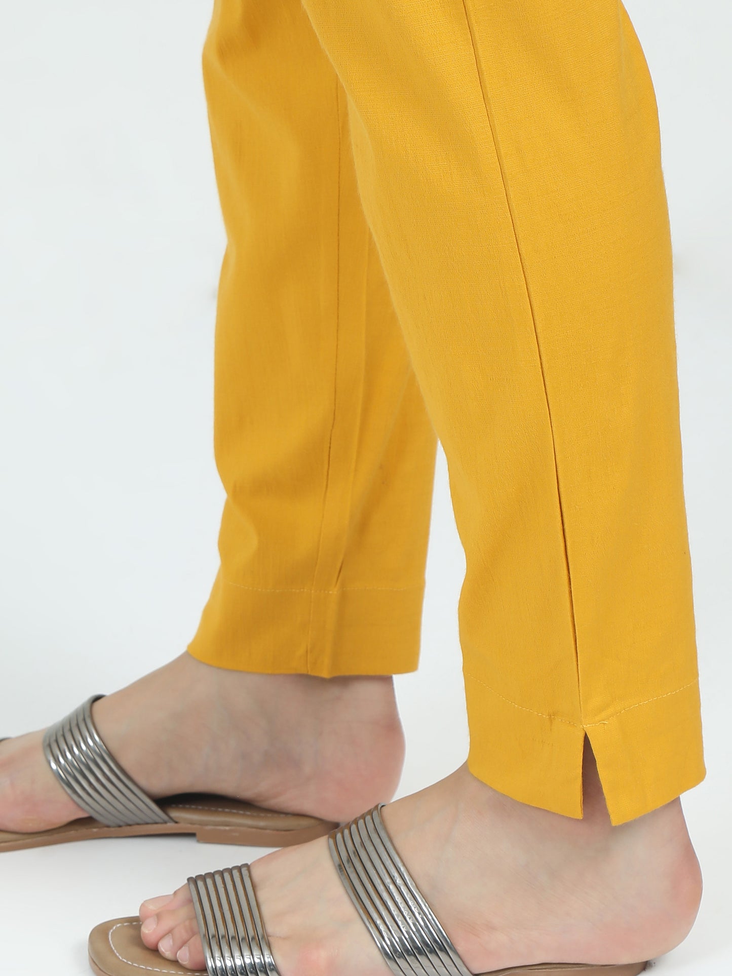 Everyday Stretch Pocket Pants - Mustard
