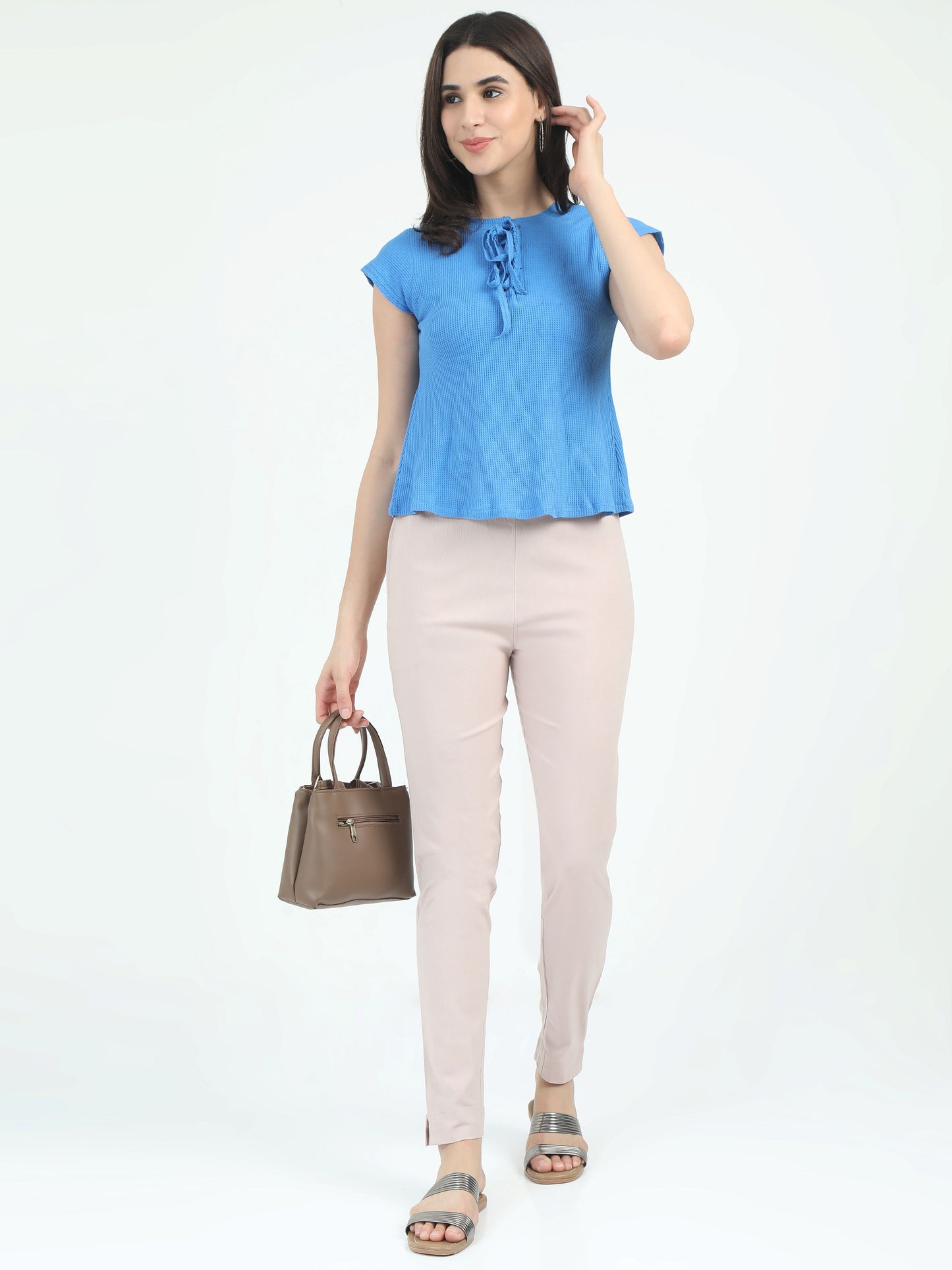 Everyday Stretch Pocket Pants - Pebble