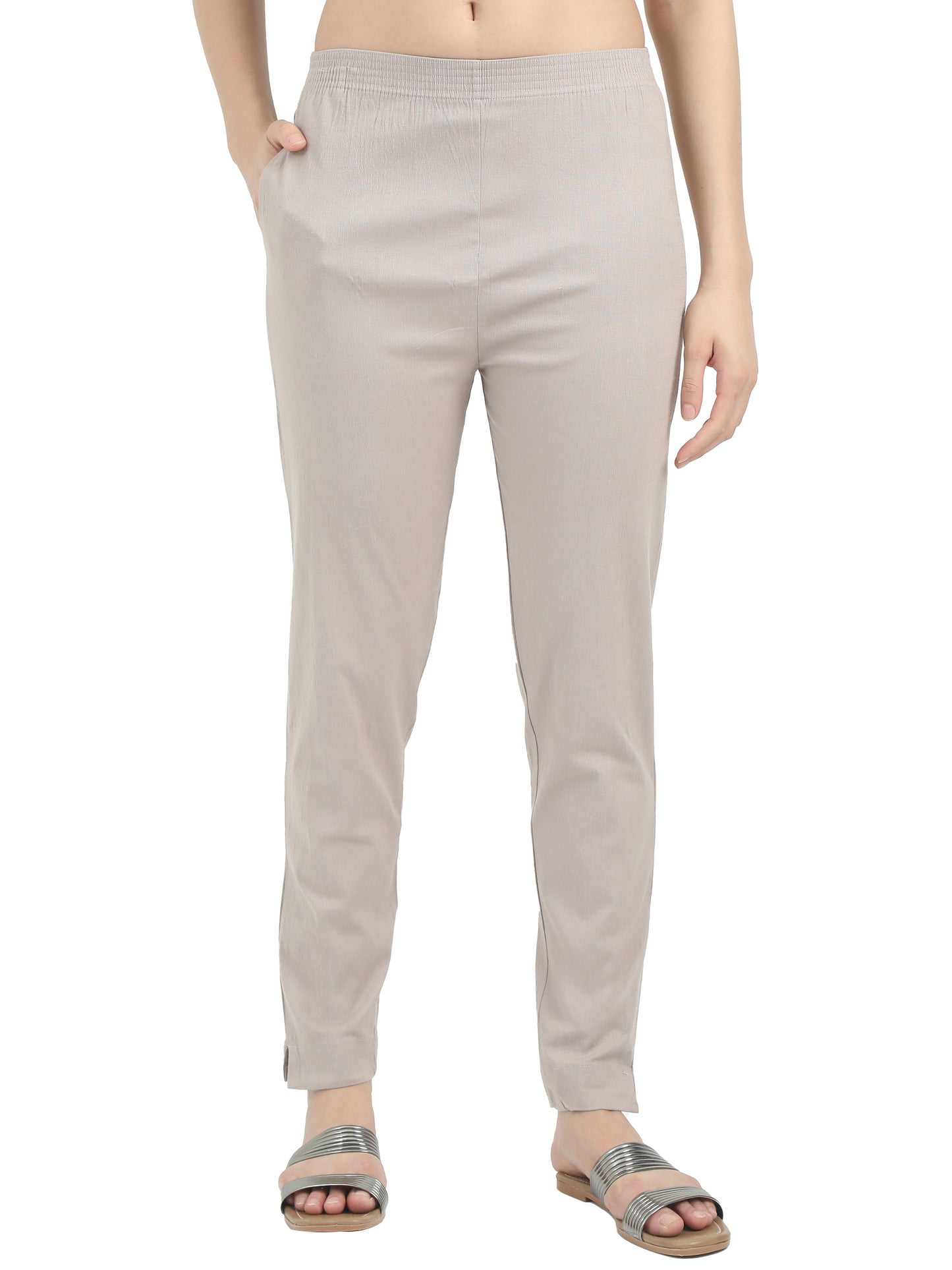 Everyday Stretch Pocket Pants - Quartz Grey