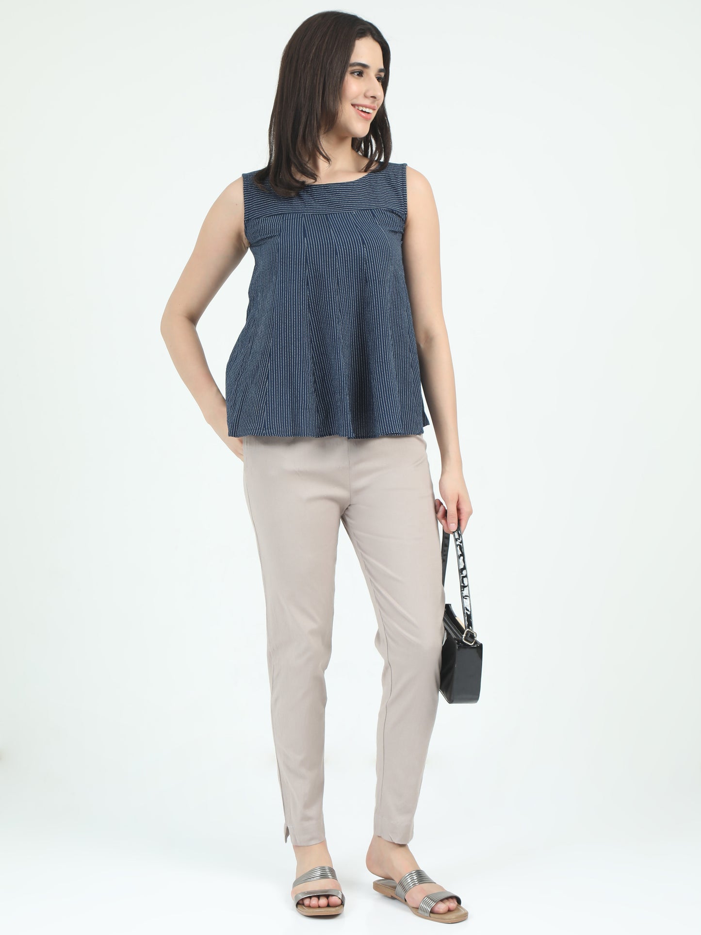 Everyday Stretch Pocket Pants - Quartz Grey