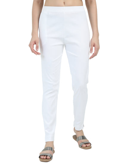 Everyday Stretch Pocket Pants - White