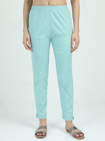 Everyday Stretch Pocket Pants - Pastel Blue