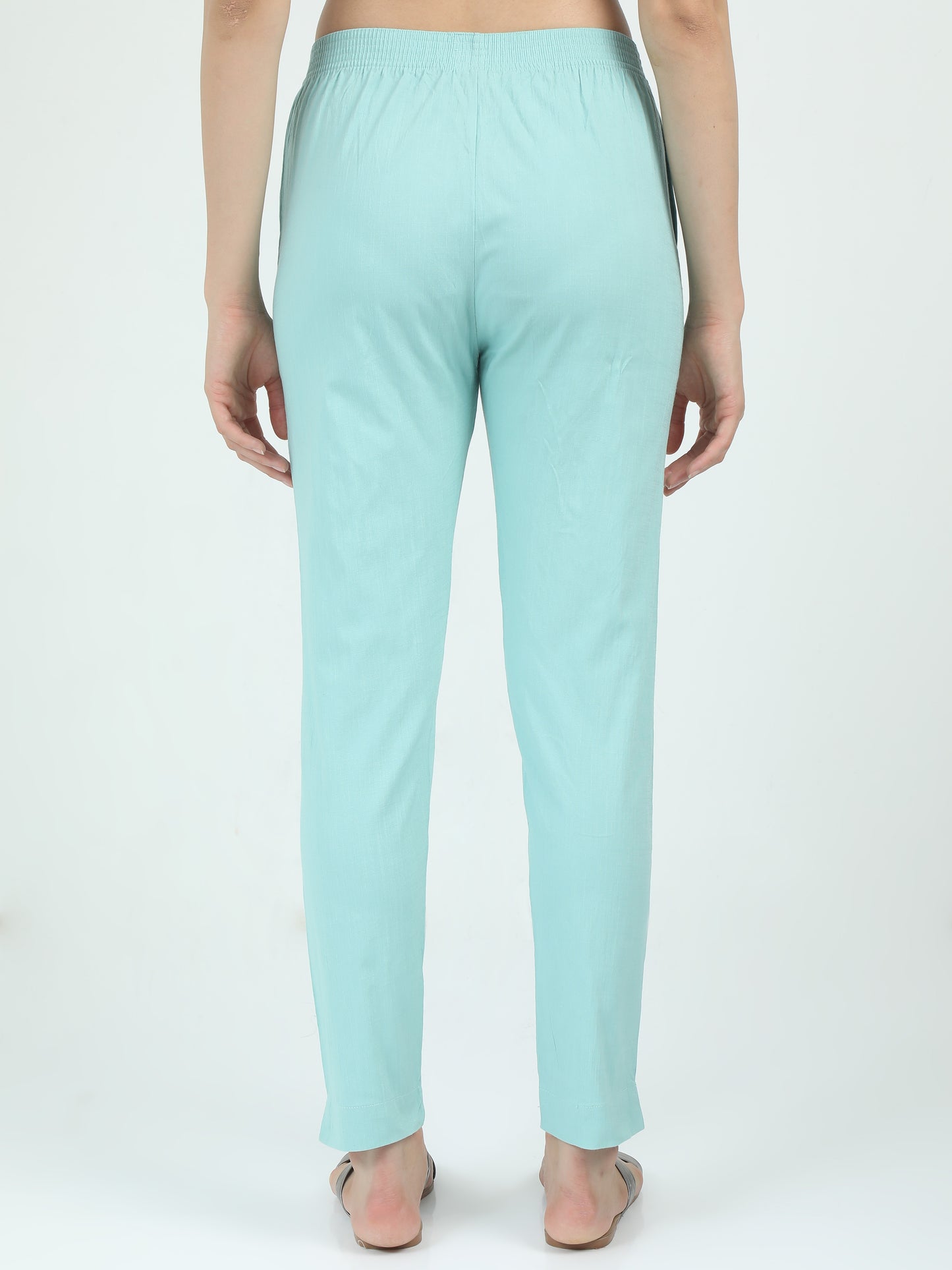 Everyday Stretch Pocket Pants - Pastel Blue