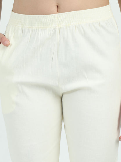 Everyday Stretch Pocket Pants - Deep Cream